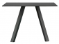 Стол ламинированный PEDRALI Arki-Table Compact сталь, алюминий, компакт-ламинат HPL черный Фото 1