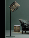 Торшер Varaschin Emma сталь, алюминий, роуп Фото 1