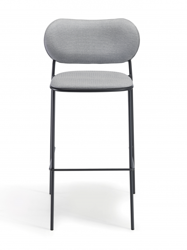 Стул барный с обивкой Nuta Light Stool 77