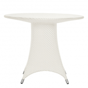 Стол плетеный обеденный JANUS et Cie Amari алюминий, искусственный ротанг известняковый Фото 3