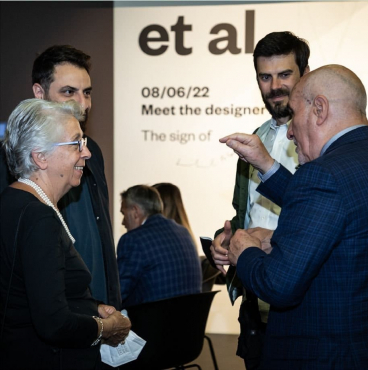 Et al. на выставке Salone del Mobile.Milano 2022
