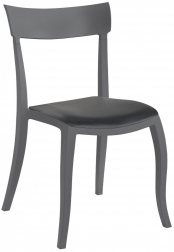 Стул пластиковый с обивкой-thumbs-Фото1