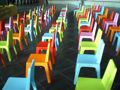 Стул пластиковый детский Resol Julieta chair полипропилен лайм Фото 9