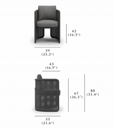 Кресло плетеное с подушкой-thumbs-Фото3