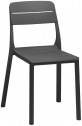 Стул пластиковый Nardi Cassia Bistrot стеклопластик антрацит Фото 1