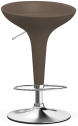 Стул пластиковый барный Magis Bombo сталь, пластик ABS коричневый Фото 1