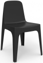 Стул пластиковый Vondom Solid Basic полиэтилен черный Фото 1