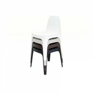 Стул пластиковый Vondom Solid Basic полиэтилен черный Фото 5