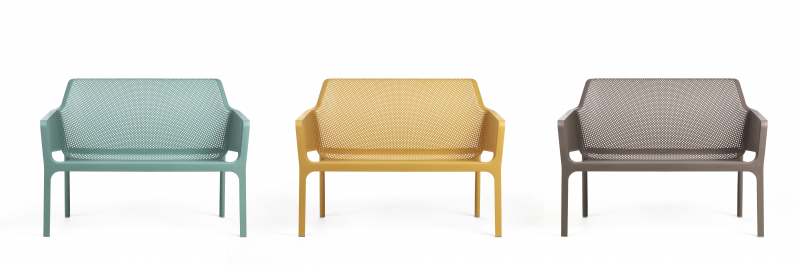 Диван пластиковый Net Bench