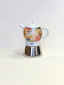 Кофеварка гейзерная Ancap Espressina Classic сталь, фарфор деколь Bella Italia 1 Фото 2