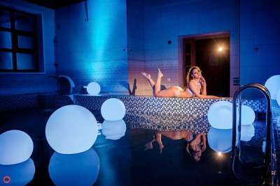 Шар пластиковый светящийся LED Minge полиэтилен белый Фото 22