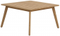 Столик деревянный кофейный Tagliamento Nara акация песочный Фото 4