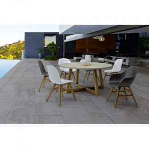 Стул пластиковый Garden Relax Talis стеклопластик, тик белый Фото 7