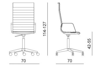 Кресло офисное на колесах-thumbs-Фото4