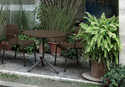 Стол обеденный металлический складной Colos Ta 2.0 1-700 нержавеющая сталь Фото 19