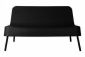 Диван пластиковый Resol Bob sofa алюминий, полиэтилен черный Фото 1