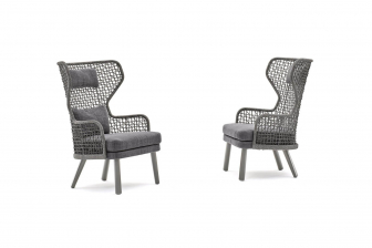 Кресло плетеное с высокой спинкой-thumbs-Фото4