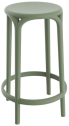 Табурет пластиковый полубарный Vondom Brooklyn Basic полипропилен, стекловолокно зеленый Фото 1