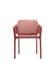 Комплект пластиковых кресел Nardi Net Set 2 стеклопластик коралловый Фото 5