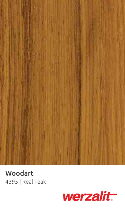 Столешница квадратная Werzalit Woodart