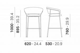Кресло барное с обивкой-thumbs-Фото3