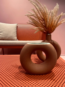 Диван пластиковый Nardi Net Bench стеклопластик коралловый Фото 13