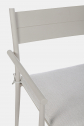 Кресло металлическое с подушкой Garden Relax Kendall алюминий, олефин светло-серый Фото 6