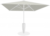 Зонт дизайнерский 2.75х 2.75 м Gaggio Stick алюминий, сталь, акрил белый, бежевый Фото 1