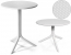Стол пластиковый обеденный Nardi Step + Step Mini стеклопластик белый Фото 1