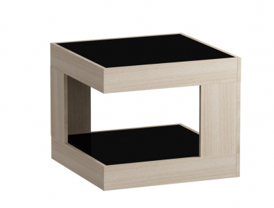 Стол журнальный IM-Design Leset ЛДСП, стекло Фото 1