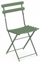 Стул металлический складной EMU Arc en Ciel  сталь зеленый Фото 1