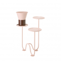 Подставка для цветов напольная Scab Design Mimosa сталь бледно-розовый Фото 5