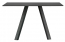 Стол ламинированный PEDRALI Arki-Table Compact сталь, алюминий, компакт-ламинат HPL черный Фото 2