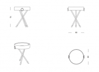Столик плетеный кофейный-thumbs-Фото3