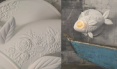 Светильник дизайнерский Karman Aprile Wall Lamp керамика белый Фото 3