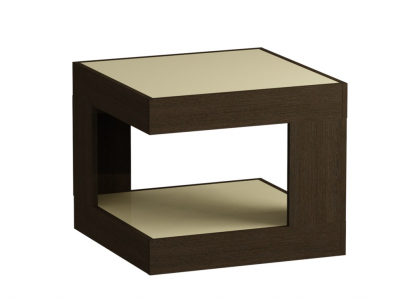 Стол журнальный IM-Design Leset ЛДСП, стекло Фото 3