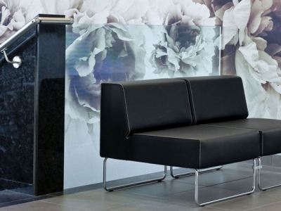 Софа модульная PEDRALI Host Lounge сталь, полиэтилен черный Фото 5
