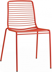 Стул металлический Scab Design Summer сталь красный Фото 1