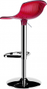Стул прозрачный барный Siesta Contract Aria сталь, поликарбонат красный Фото 11