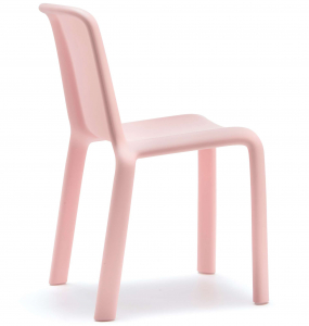 Стул пластиковый детский PEDRALI Snow Junior стеклопластик розовый Фото 5