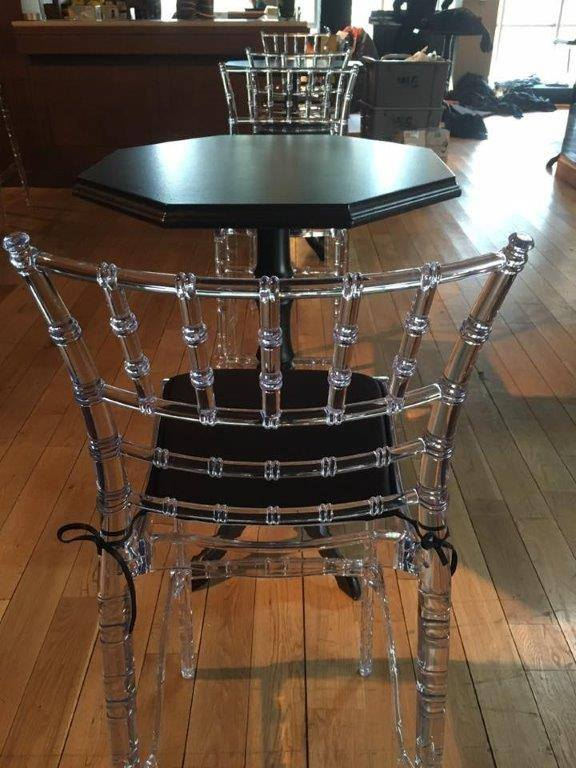 Стул прозрачный барный Chiavari Bar 75