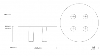 Стол бетонный обеденный-thumbs-Фото3