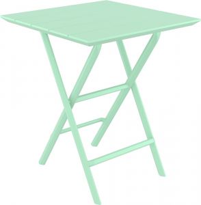 Стол пластиковый складной Siesta Contract Helen Folding Table 60 пластик опаловый зеленый Фото 5