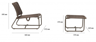 Лаунж-стул плетеный с пуфом-thumbs-Фото3