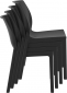 Стул пластиковый Siesta Contract Nora стеклопластик, полипропилен черный Фото 8