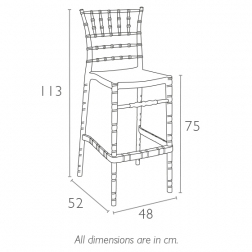 Стул прозрачный барный-thumbs-Фото3