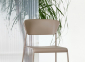 Стул пластиковый Scab Design Lisa Technopolymer Go Green сталь, технополимер тортора Фото 6