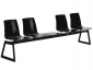 Система с четырьмя сиденьями и столиком PAPATYA X-Treme Bench сталь, поликарбонат Фото 4
