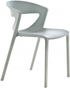 Стул пластиковый Kastel Kicca One стеклопластик серый Фото 1