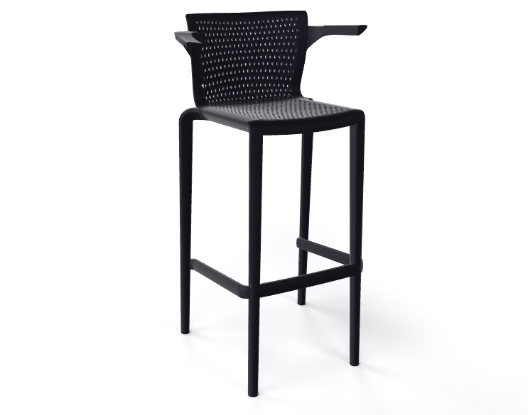 Кресло пластиковое барное Spyker Stool B